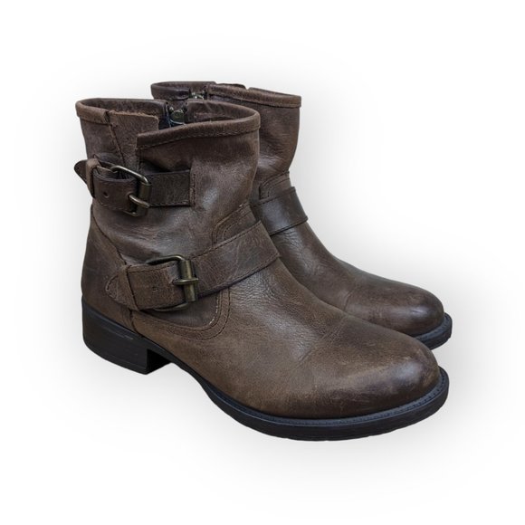 Artisan Leather Elicia  Ankle Boots Size 7 Women - Picture 5 of 10